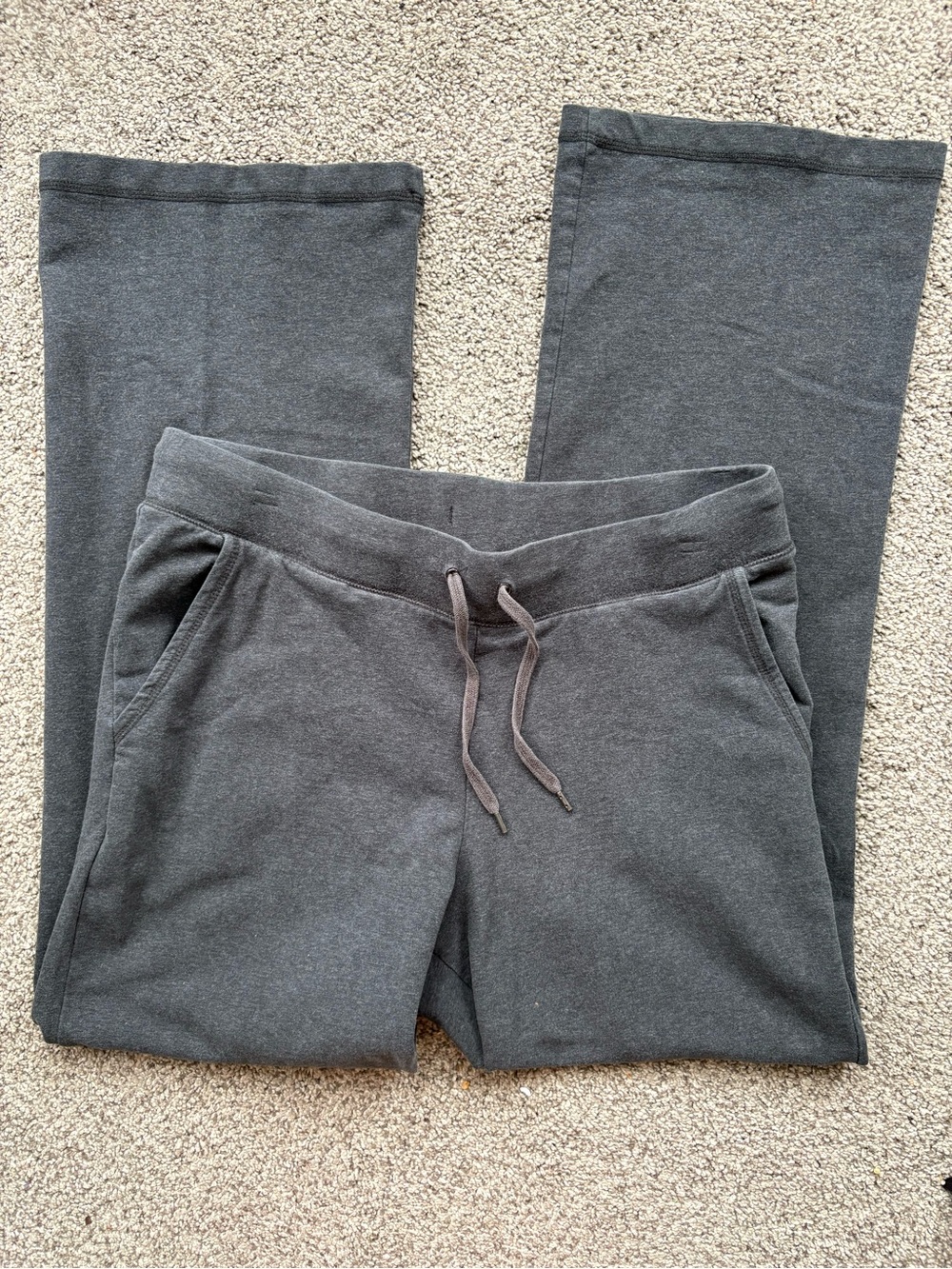 L.L. Bean Dark Gray Cozy Fleece Pants